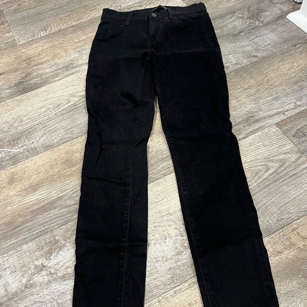 J Brand black super‎ skinny jeans 24